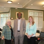 Interim Associate Dean Kimboko, Dean Grant, and Katie